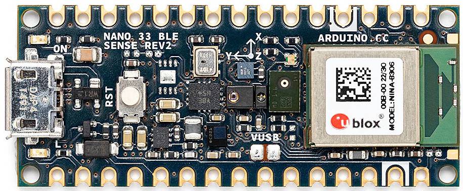 Arduino Nano 33 BLE sense Rev2