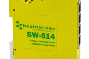 Brainboxes SW-514 industrial Ethernet switch